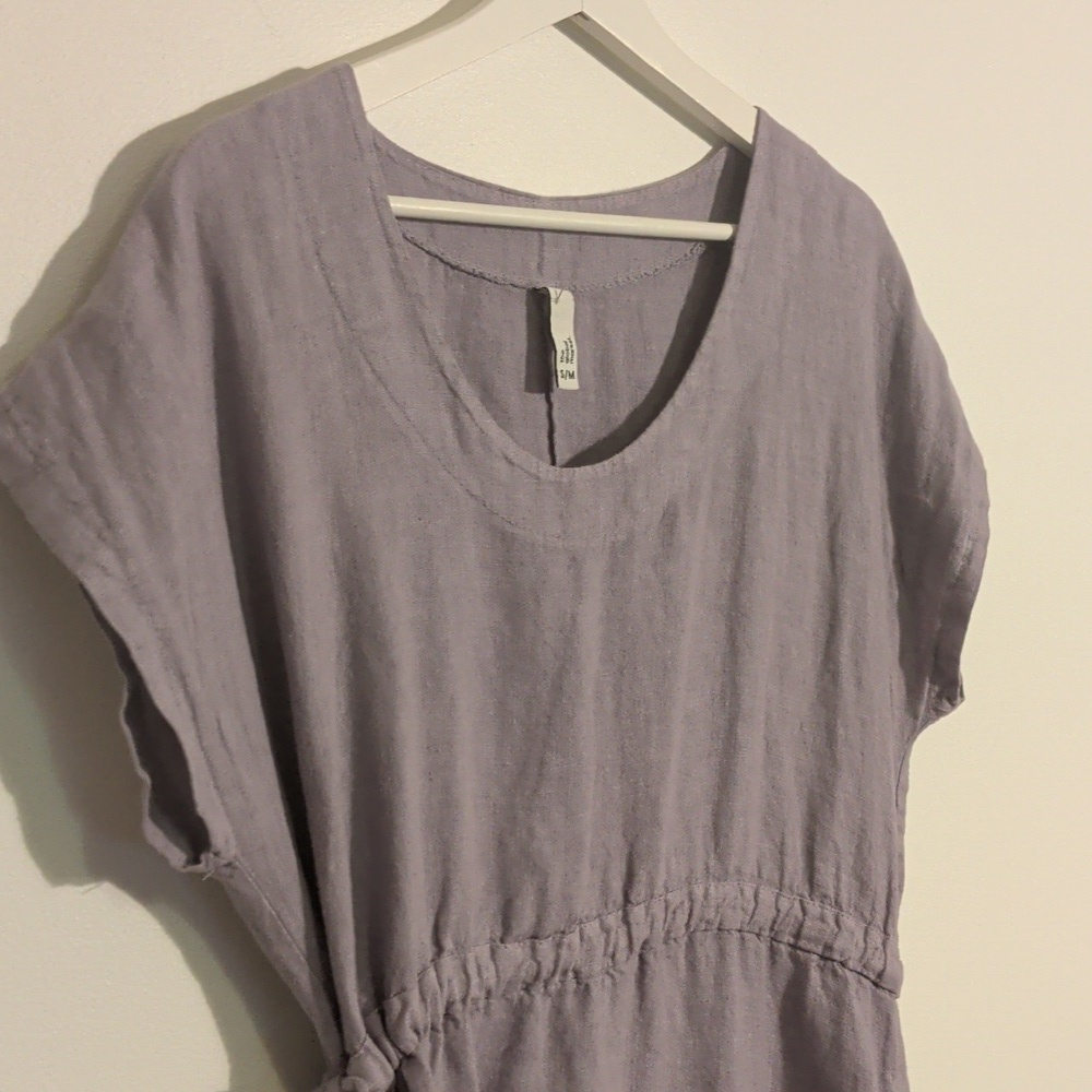 THE GLOBAL MARKET LINEN dress - size small/medium - Picture 4 of 9